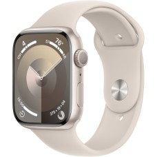 Apple Watch Series 9 GPS 45mm  Starlight Aluminium (сияющая звезда)